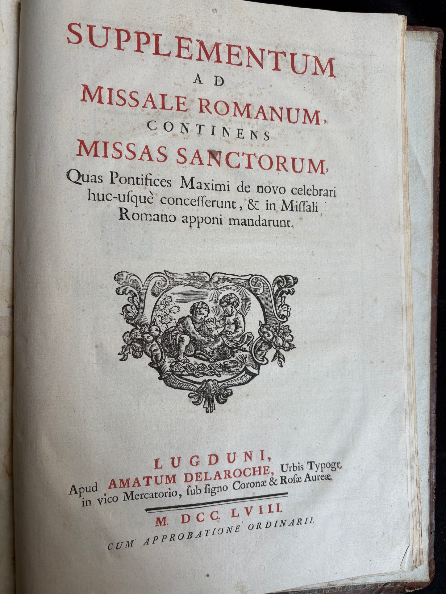 Missale Romanum ex decreto Sacrosancti Concilii ...