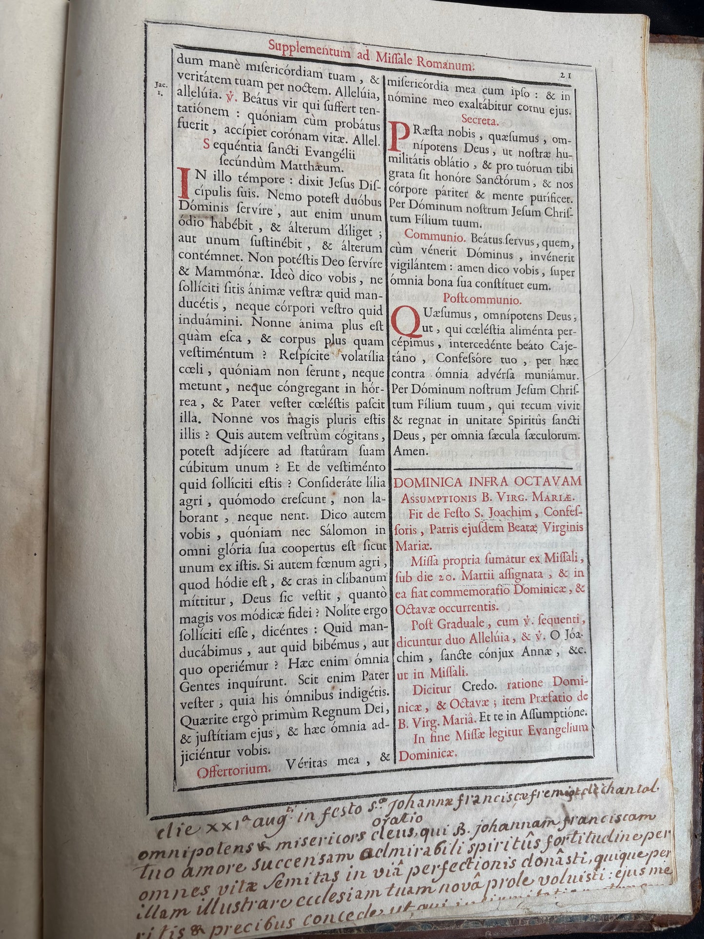 Missale Romanum ex decreto Sacrosancti Concilii ...