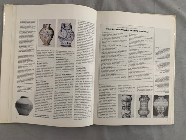 Sergio Rochietta : Antichi vasi di farmacia italiani