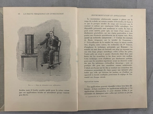 A. Laquerrière et D. Leonard‎Les Courants de Haute Fréquence en Gynécologie. Préface du Pr d'Arsonval