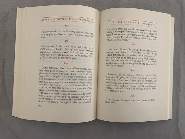 Pierre Poupon : Nouvelles Pensées d'un Dégustateur