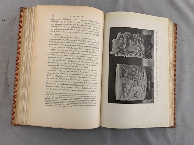 Stephen W. Bushel: L'Art Chinois. Traduit de l'Anglais sur la deuxième édition et annoté par H. d'Ardenne de Tizac. Ouvrage illustré de 240 gravures hors texte