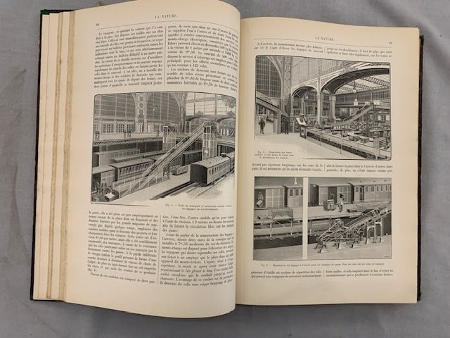 Gaston Tissandier : La Nature. Revue des Sciences et de leurs Applications aux Arts et à l'Industrie. Journal Hebdomadaire illustré. Trentième année 1902. Premier Semestre