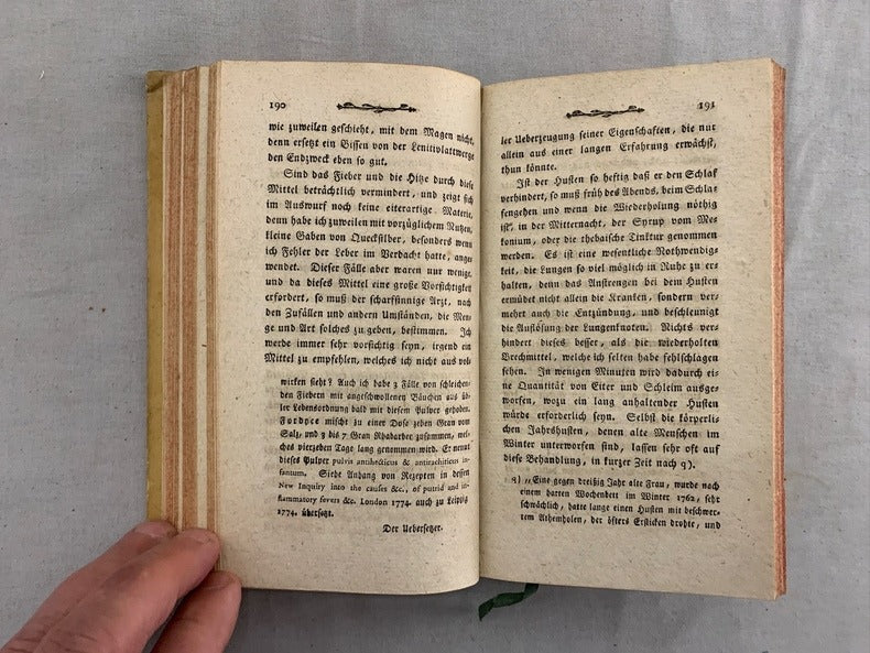 Thomas‎ Reid : Über die Natur und Heilung der Lungensucht nebst einem Anhang von dem Nutzen und den Wirkungen der öfters gegebenen Brechmittel