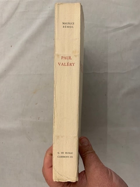 Maurie Bemol : Paul Valéry [avec envoi de l'auteur]