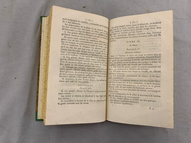 Bulletin des Lois de L'Empire Français, 4.e Série. Contenant les Lois rendus depuis le 28 Floréal jusqu'au dernier jour complémentaire an XII. No. 1 à 16
