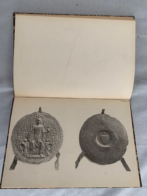 D. Fernando de Sagarra y de Siscar : Apuntes para un estudio de los sellos del Rey D. Pedro IV de Aragón [signed]