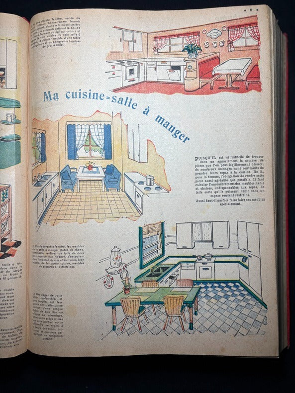 Le Petit Echo de la Mode. Hebdomadaire. Du No 1 1950 au No 26 1950. Relié en un volume