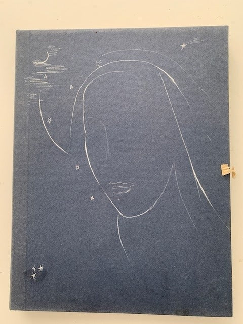 Paul Claudel : Ferveur. Avec 8 dessins originaux d'Emilienne Milani [signé par Paul Claudel  on joint une lettre signé de Claudel et plusieurs dessins originaux et documents d'Emilienne Milani)