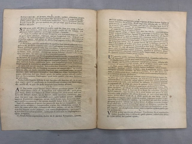 M. Joannes‎ Astruc : An Sympathia partium à certâ nervorum positurâ in interno sensorio?