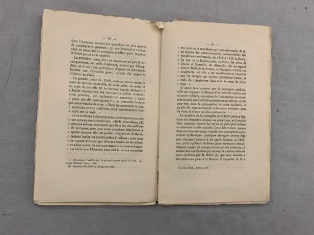 Xavier Gouraud : Caractères généraux des Maladies épidémiques. Thèse présentée au Concours pour l'Agrégation