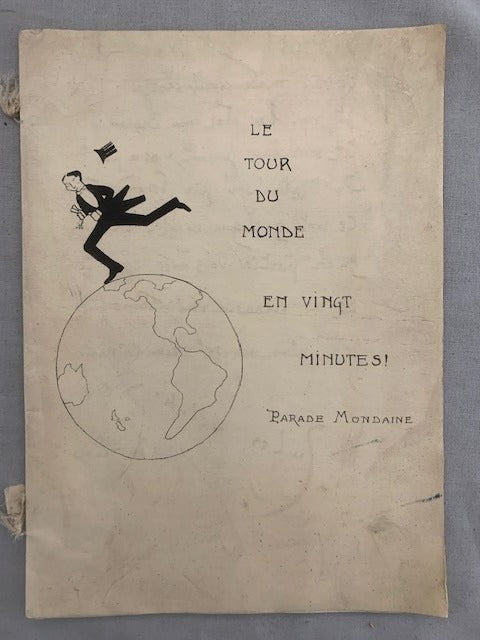 Jean de‎ Ligny : Le Tour du Monde en vingt Minutes! Parade Mondaine [avec envoi de l'auteur]