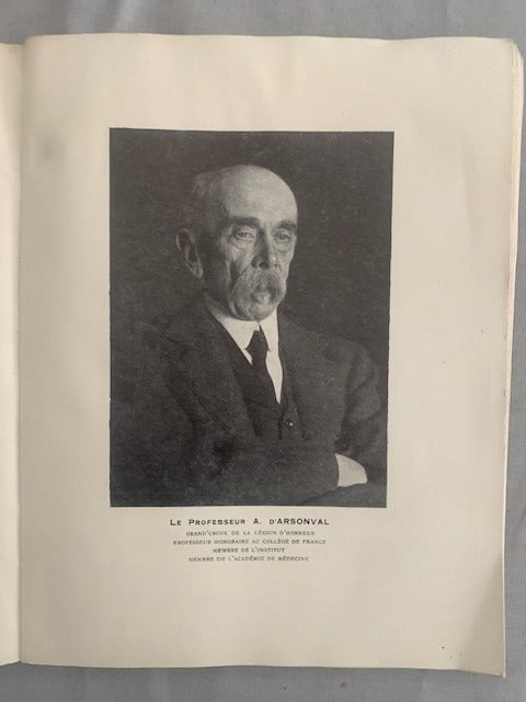 ‎[d'Arsonval, Arsène] Jubilé du Professeur A. d'Arsonval. 27 mai 1933