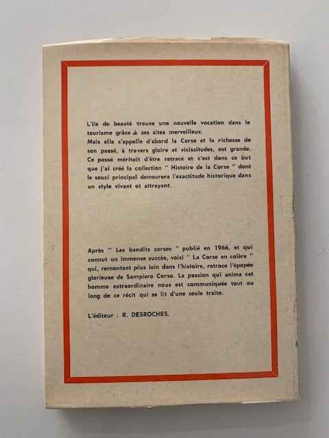 A. Rouden : La Corse en Colère "Sampiero Corso"