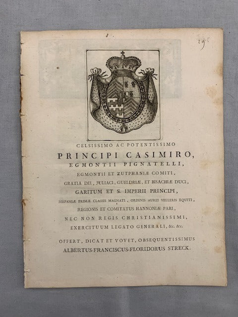 Albertus Franciscus Floridorus‎ Streck : De Exfoliatione ossium praecavenda  vel accerleranda