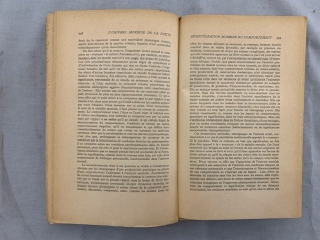 A. Hesnard : L'Univers Morbide de la Faute. Préface par Le Pr. Henri Wallon