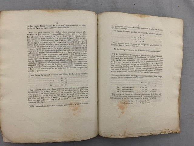 Costaz : Sur le Revenu Public de la France  Discours prononcé à l'occasion de la présentation du budjet de l'an 12