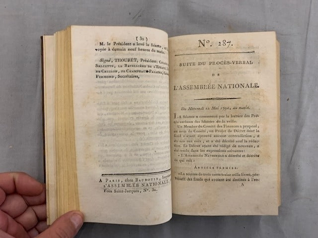 Suite du Procès-Verbal de l'Assemblée Nationale No. 281 (6 mai 1790) au No. 303 (29 mai 1790)