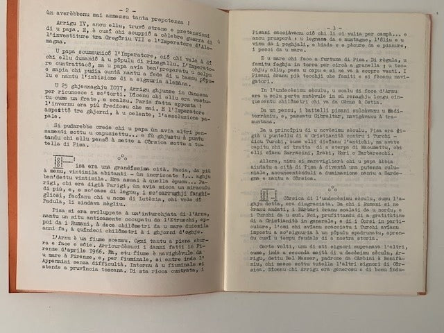 Pisa e a Corsica. Una cunferenza fatta in Cervione  u 17 Aprile 1973 da Antone Dumenicu Monti
