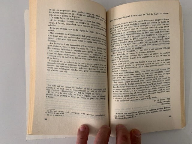 Michel Vincentelli : Cinquante mille soldats allemands fortement armés envahissent la Corse