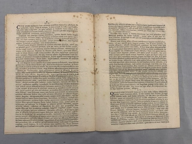 Anna-Carolus Lorry : An Arteriotomia aliquando instituenda