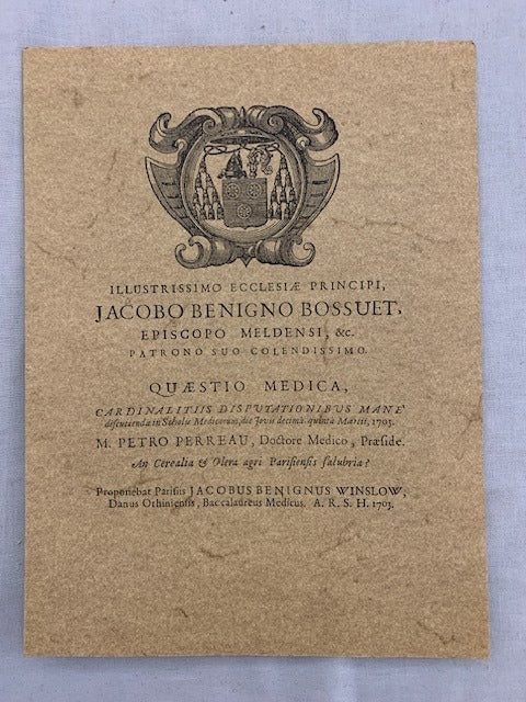 Jacobus Benignus‎ Winslow : An Cerealia & Olera agri Parisiensis salubria?