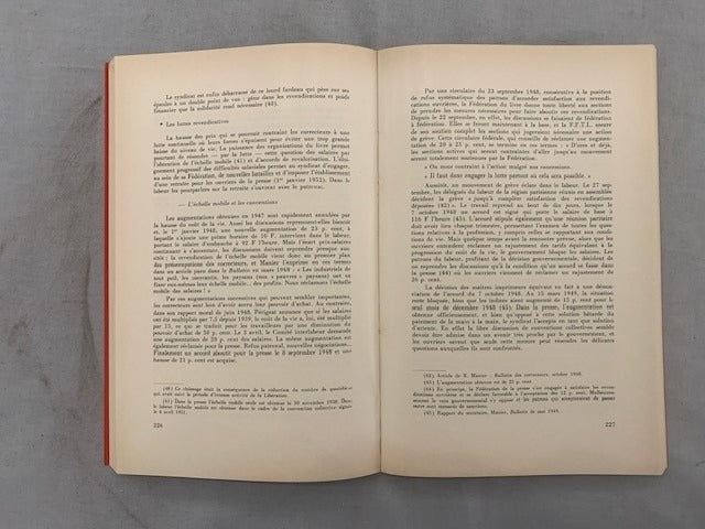 Yves ‎Blondeau : Les Syndicat des Correcteurs de Paris et de la région parisienne 1881-1973. Préfaces de Fernand Besnier et de Jean Maitron