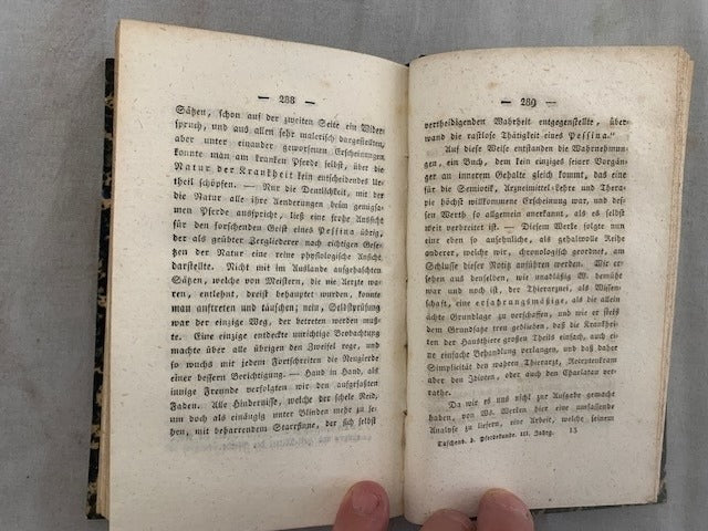 Will & Schwab‎ : Taschenbuch der Pferdekunde für Stallmeister  Offiziere  Oeconomen  Thierärzte und Freunde des Pferdes überhaupt. Auf das Jahr 1819. Drittes Bändchen