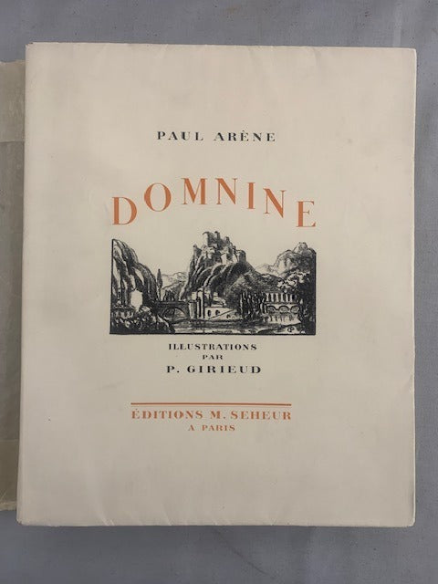 Paul Arène : Domnine. Lithographies originales de P. Girieud