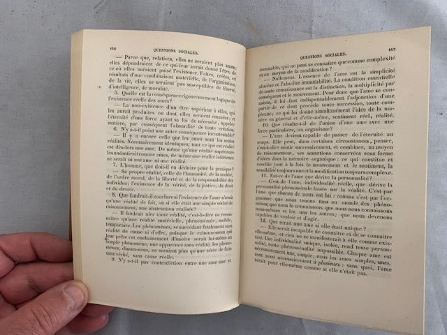 Louis de Potter : La Réalité déterminé par le Raisonnement ou Questions sociales sur l'Homme  la Famille. La Propriété  Le Travail  L'Ordrem La Justice  et sa sanction nécessaire  la Religion