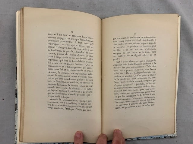 René ‎Bérenger : Procès-verbal de l'Audience solennelle de Rentrée le 3 novembre 1869 de la Magistrature et de quelques Réformes relatives à l'Organisation Judiciaire. Discours. Cour Impérial de Lyon