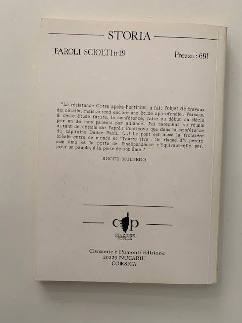 Pierre Antonetti : Sampiero. Soldat du Roi et rebelle Corse (1498-1567)