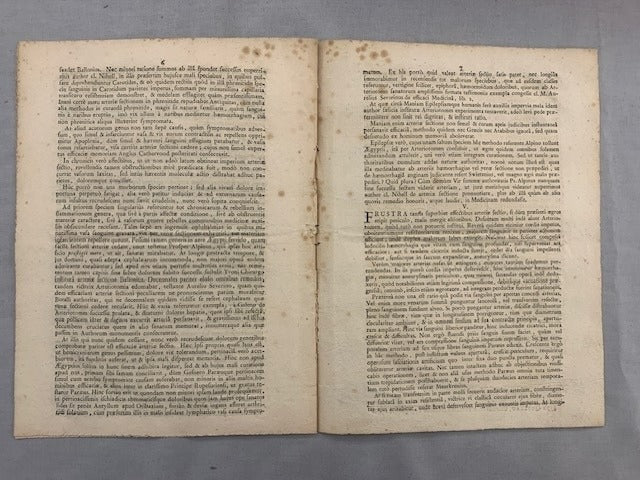 Anna-Carolus Lorry : An Arteriotomia aliquando instituenda