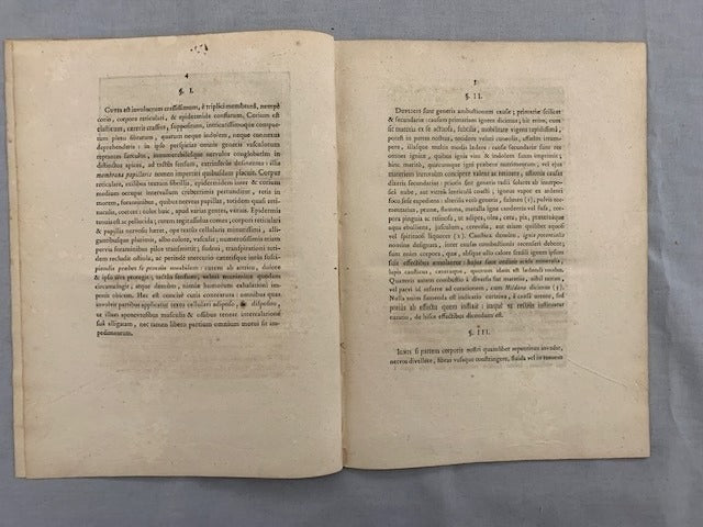 Josephus‎ Sedillot : Theses de Ambustione  …