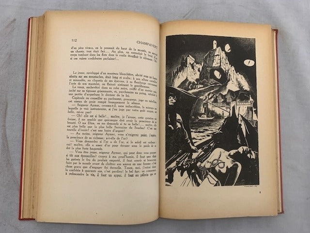 Petrus Borel : Le Lycanthrope & Champavert. Les Contes Immoraux. Illustré par Jean Marembert