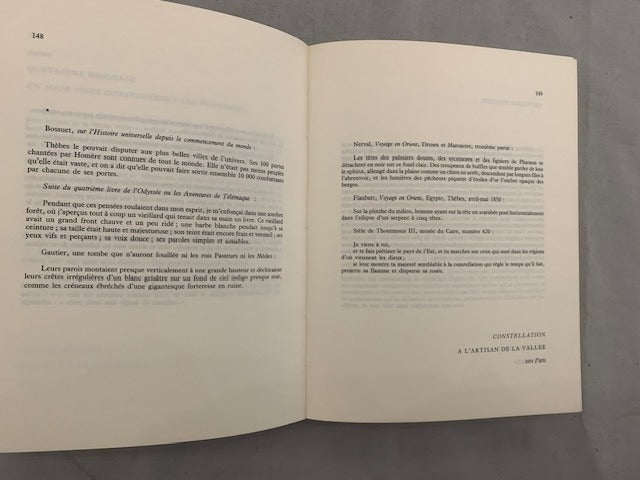 Michel Butor : Transit A / Transit B. Le Génie du Lieu  4