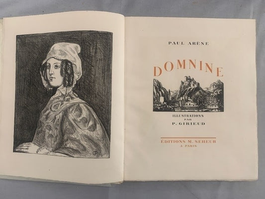 Paul Arène : Domnine. Lithographies originales de P. Girieud