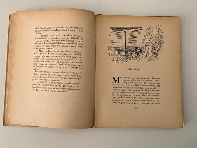 Anonyme : Ce que j'ai vu en chiffonant la clientèle. Illustrations de Dignimont