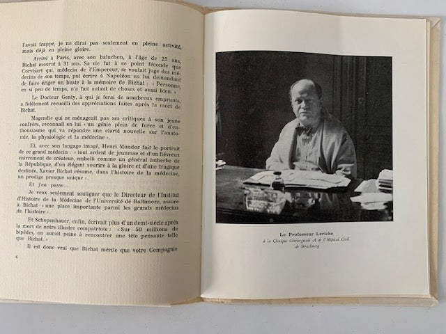 Jacques‎ Henriet : Notre compatriote Xavier Bichat fut-il le génial inspirateur de la pensée lerichéenne