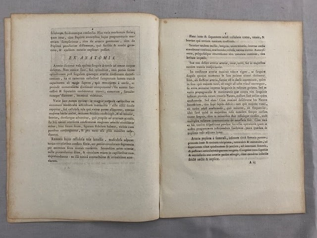 Joannes-Jacobus Thillaye : Dissertatio Anatomico-Chirurgica de Poplitis Aneurysmate