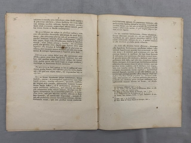 Albertus Franciscus Floridorus‎ Streck : De Exfoliatione ossium praecavenda  vel accerleranda