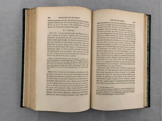 Adelon, Andral, Boudin e.a. : Annales d'Hygiène Publique et de Médecin légale. Deuxième série, Tome VI