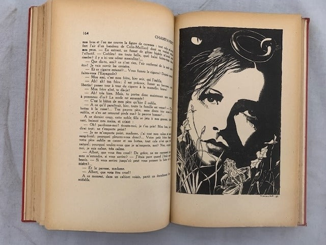 Petrus Borel : Le Lycanthrope & Champavert. Les Contes Immoraux. Illustré par Jean Marembert