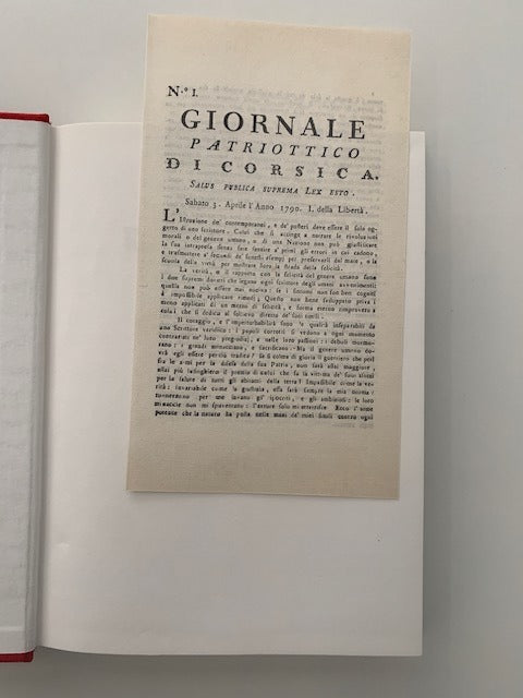 Antoine Casanova : La Révolution Française en Corse. 1789-1800