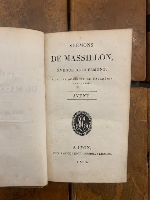 Massillon : Oeuvres. En 15 volumes