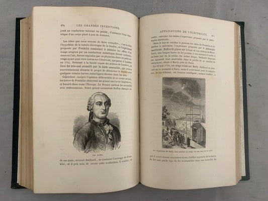 Loujis Figuier : Les grandes Inventions anciennes et modernes dans les Sciences  l'Industrie et les Arts