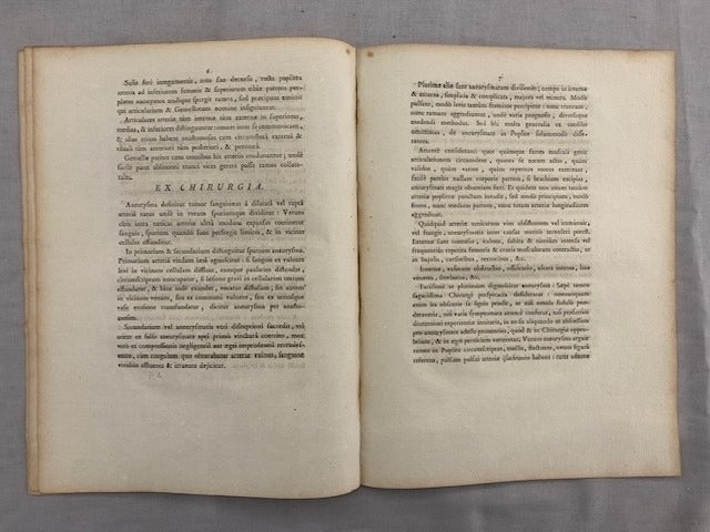 Joannes-Jacobus Thillaye : Dissertatio Anatomico-Chirurgica de Poplitis Aneurysmate