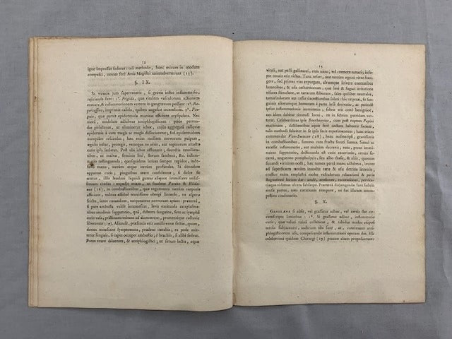 Josephus‎ Sedillot : Theses de Ambustione  …