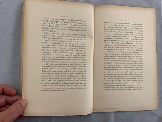 F. ‎Sémeril : Le Plexus Rénal. Son Rôle dans l'Œdème Brightique et quelques Symptômes des Néphrites [avec dédicace de l'auteur]