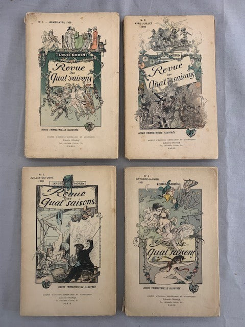 Louis Morin : Revue des Quat'saisons. Revue trimestrielle illustrée. No. 1 à 4 [complet]
